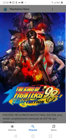 THE KING OF FIGHTERS '97, Consola Virtual (Wii), Jogos