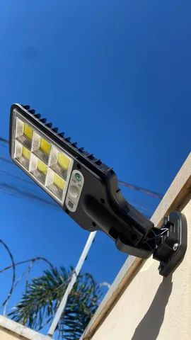 LUMINÁRIA SOLAR ? LED COM SENSOR DE MOVIMENTO 3 FUNÇÃO  - Foto 6