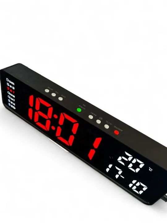 RELÓGIO DIGITAL LED COM CRONÔMETRO  - Foto 3