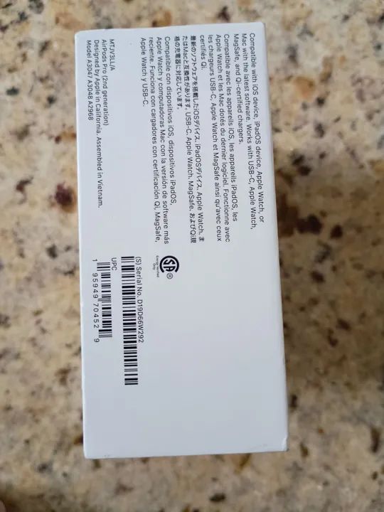 AirPods Pro 2 Lacrado Original USB c/nota fiscal - Foto 2