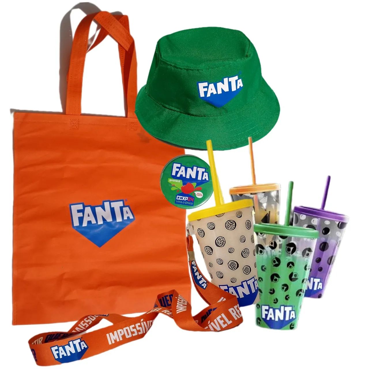 kit copo chapéu ecobag fanta ccxp beetlejuice tim burton halloween nerd geek