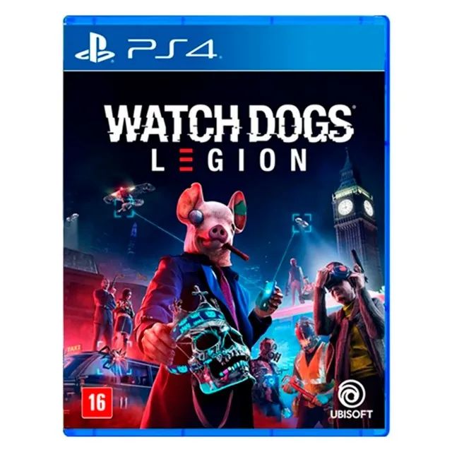 Jogo Watch Dogs Legion Edição LIMITADA | PS4 | Envio Expresso Para Todo o País