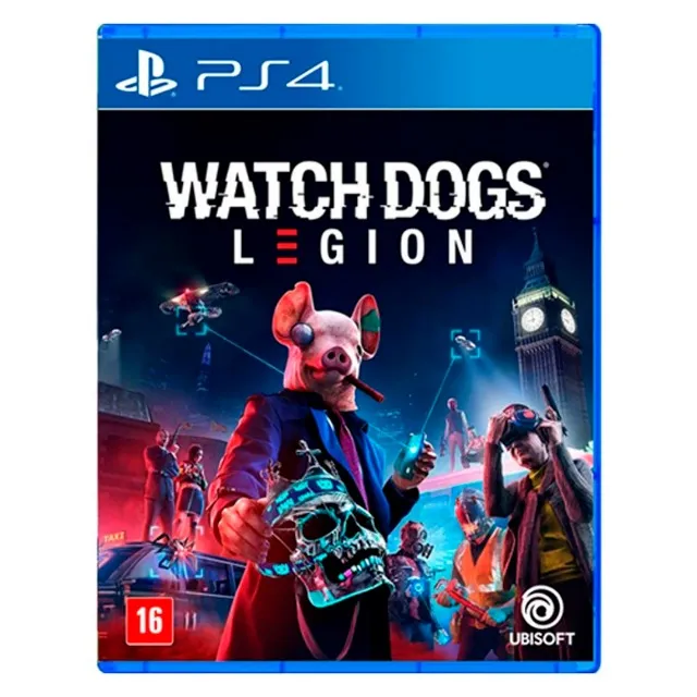 Jogo Watch Dogs Legion Edição LIMITADA | PS4 | Envio Expresso Para Todo o País