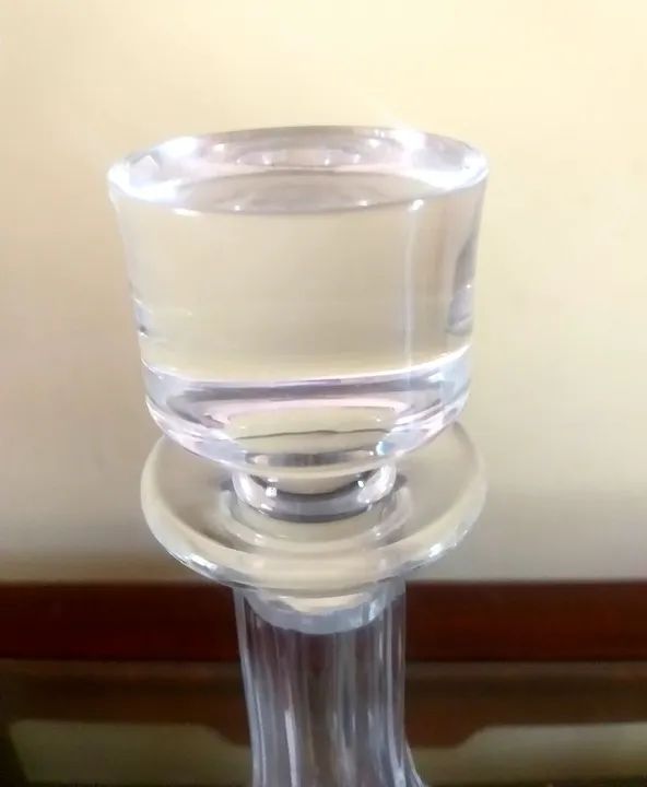 Decantador/Licoreira de Cristal italiano - Foto 4