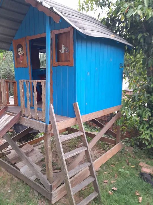 Casa  Infantil com Escorregador - Foto 2