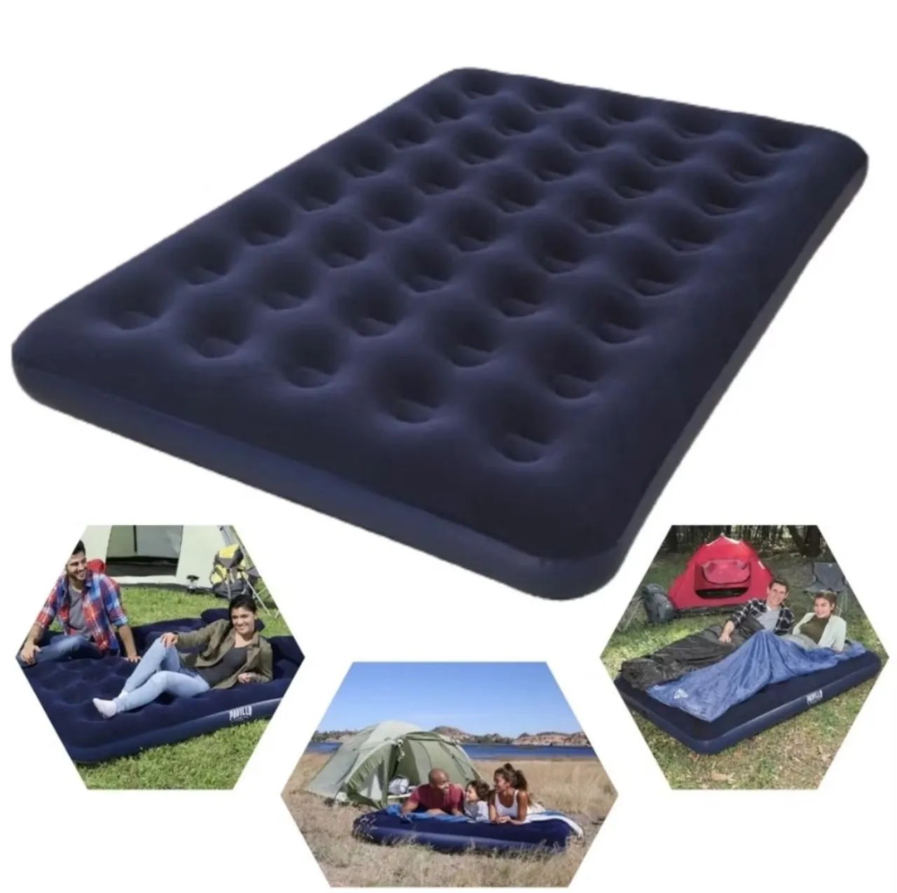 Colchão Inflável para Camping - Conforto e praticidade!