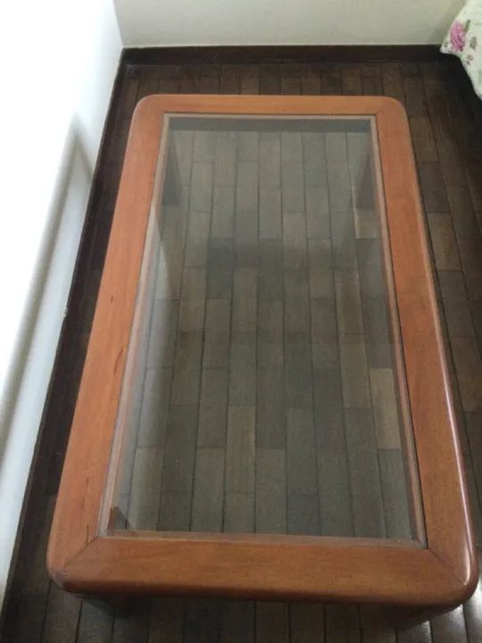 Mesa de centro com tampo de vidro , * - Foto 4