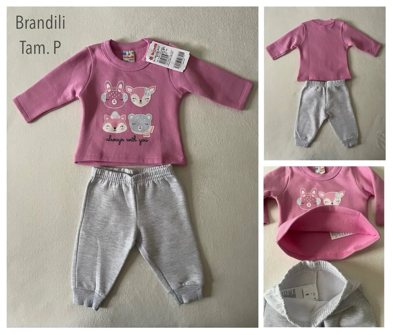 Conjunto Moletom - Brandili - P