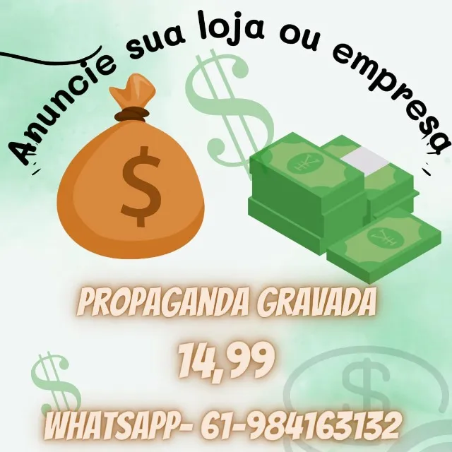 Vinheta, propaganda e gravação