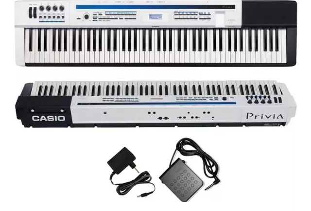 Piano Casio Privia Digitalpx-5swec2-br Sem Uso