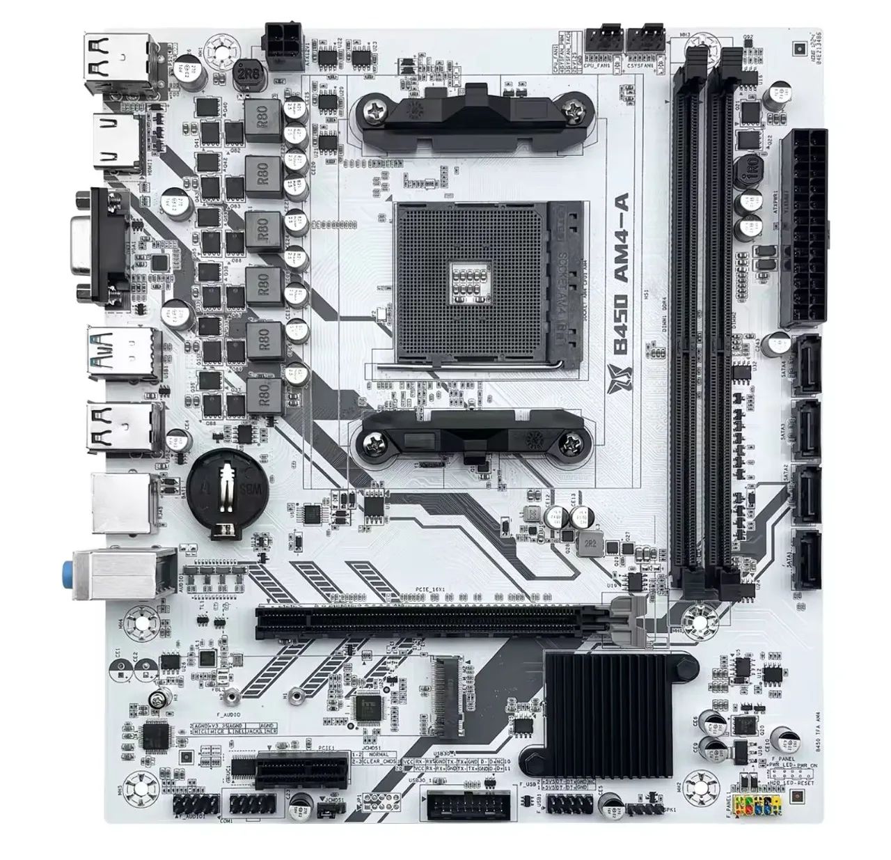 KIT RYZEN NOVO BARATO! PLACA B450M AM4 + RYZEN 5 3600 + 16GB RAM