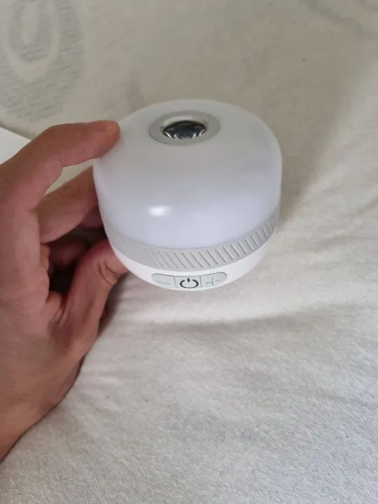 Lâmpada de Camping LED Portátil Recarregável - NOVA na Caixa