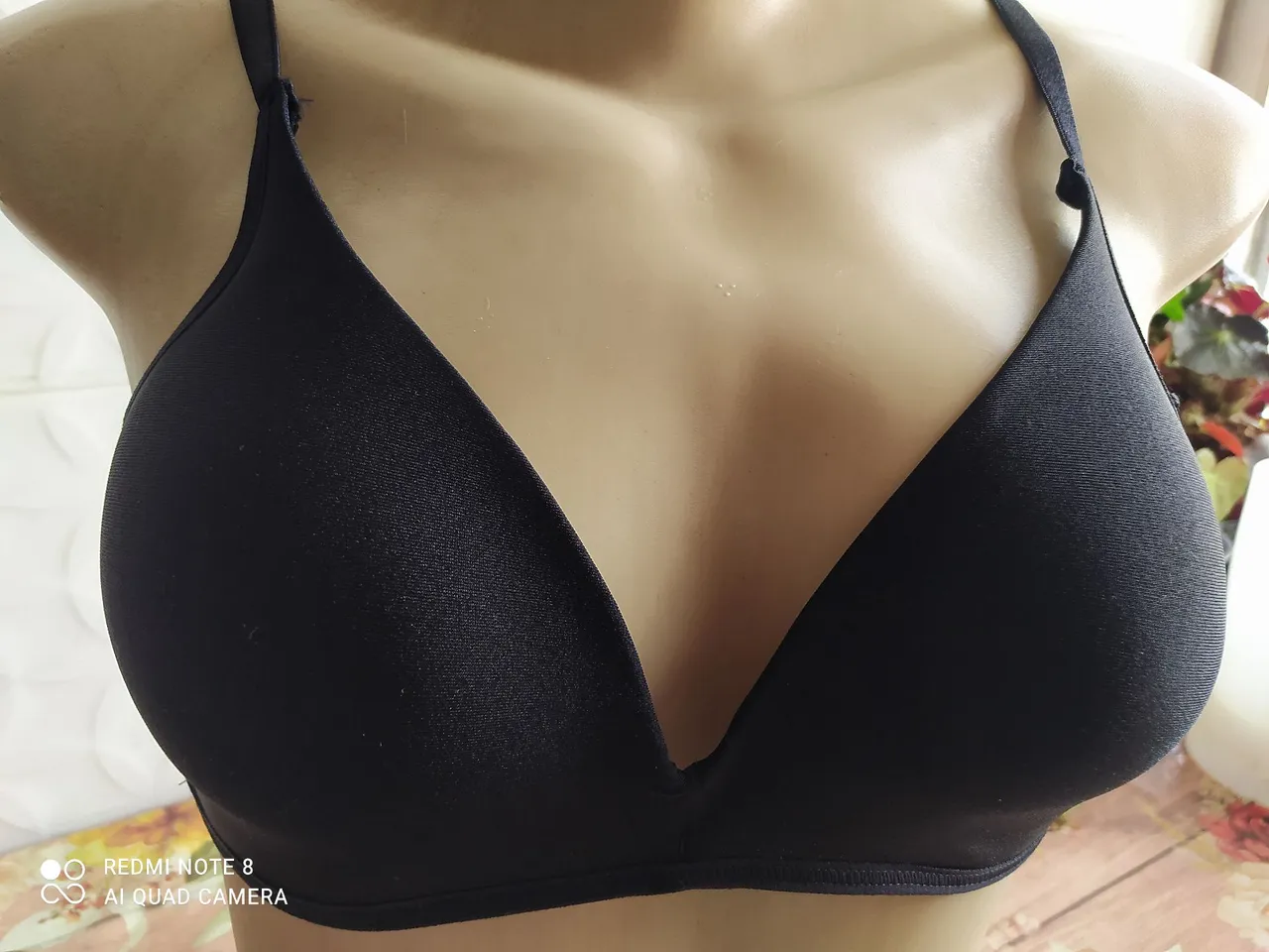 Sutiã DeMillus Paraíso Tamanho 44 Preto Espumado