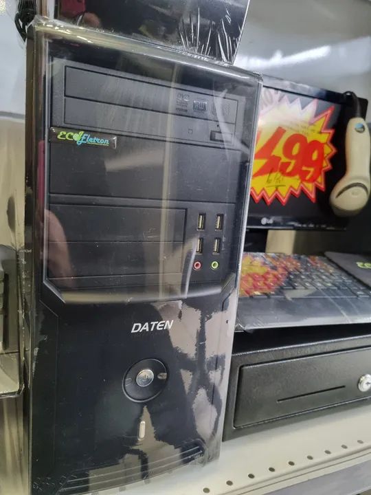 Kit Computador PDV Completo Sem Sistema para Comércio Diversos Modelos Loja Eco Eletron  - Foto 4