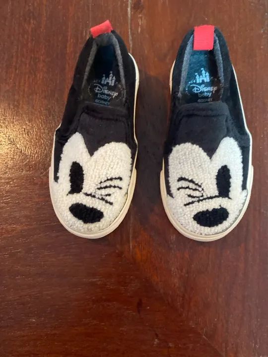 Tênis Mickey Mouse Zara Baby semi novo número 21 - Foto 4