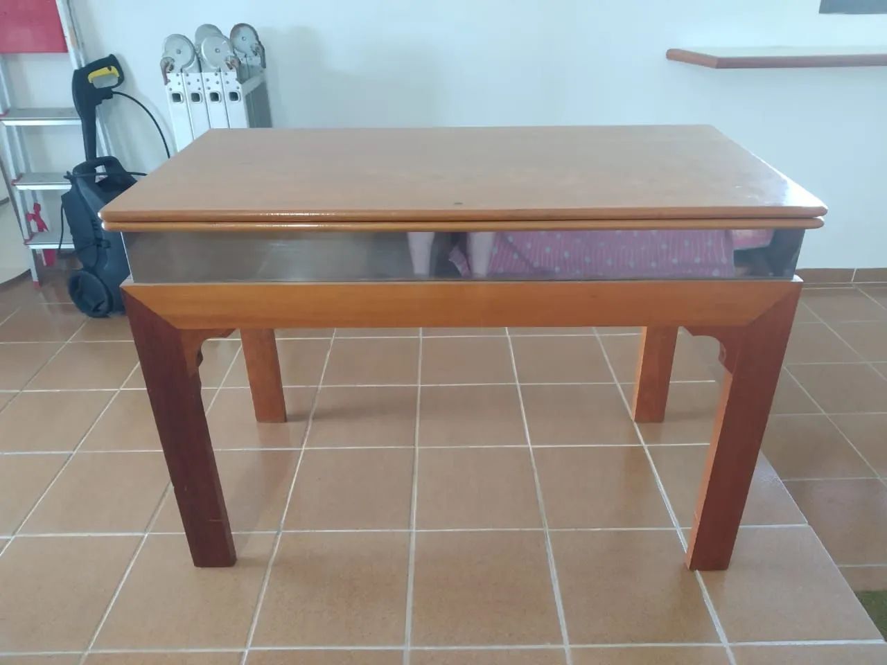 Mesa de Jogo Vintage com Acessórios - Foto 5