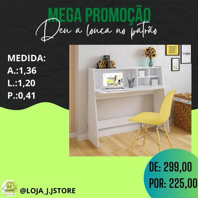 Escrivaninha bancada  - Foto 2