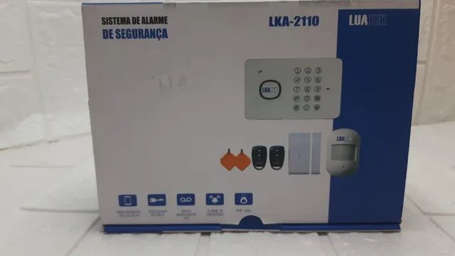 Sistema De Alarme De Segurança Sms Bateria Luatek Lka-2110 - Foto 2