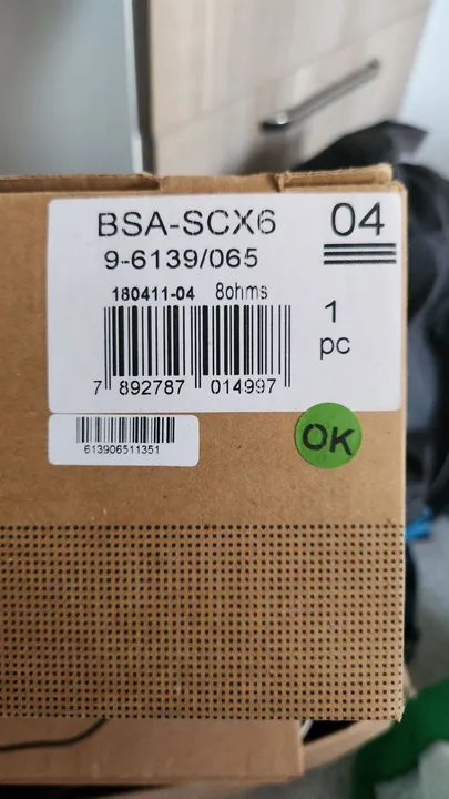 PAR de Autofalantes BSA SCX6 - Foto 3