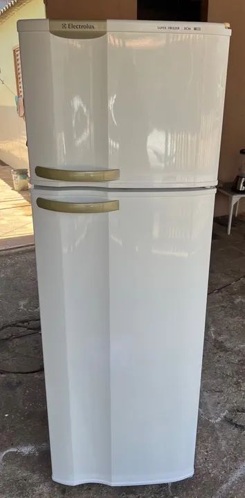 Geladeira Duplex Electrolux entrego 