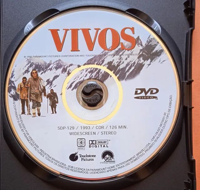 Dvd Vivos - Alive (1a. Edição Legendado) - CDs, DVDs etc