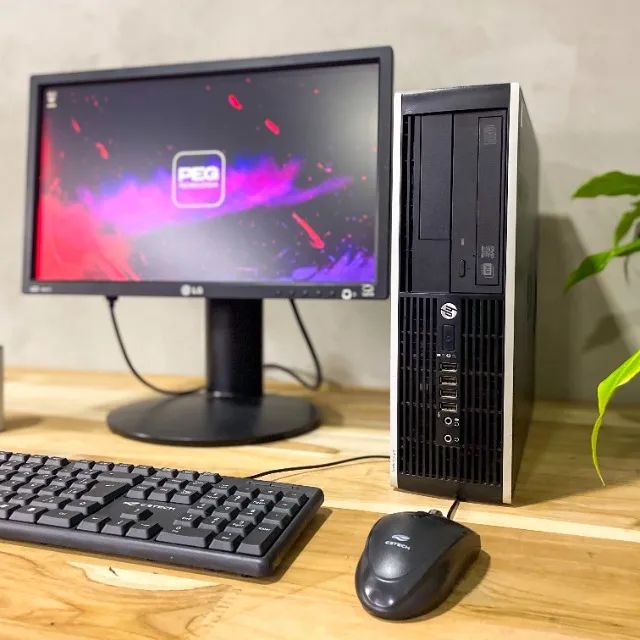 Computador Completo HP I5 8Gb SSD 240Gb e Monitor LG 19 Pol Rotação Vertical* - Foto 3