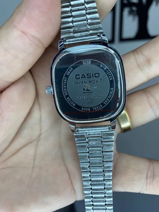 Relógio Casio vintage + caixa personalizada - Foto 3