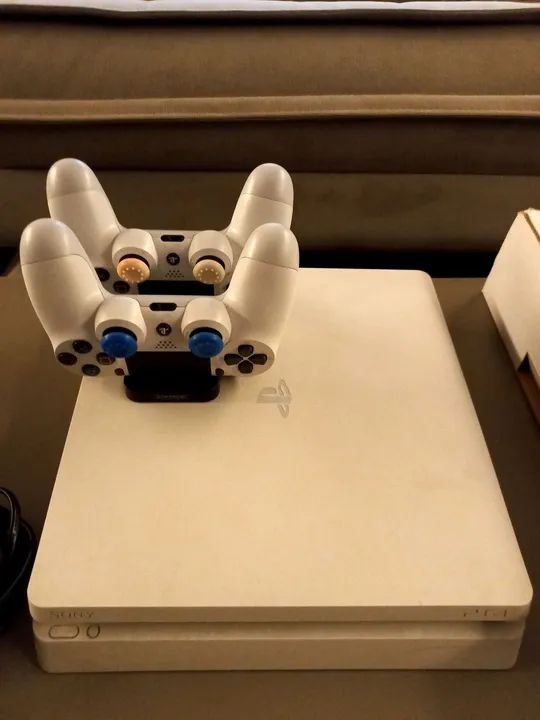 Playstation 4 SLIM BRANCO PERFEITO - Foto 5