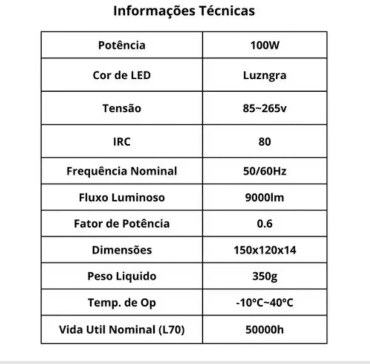 Refletor Minia Festasdj 100w Luz Negra Efeito Neon Bivolt - Foto 6