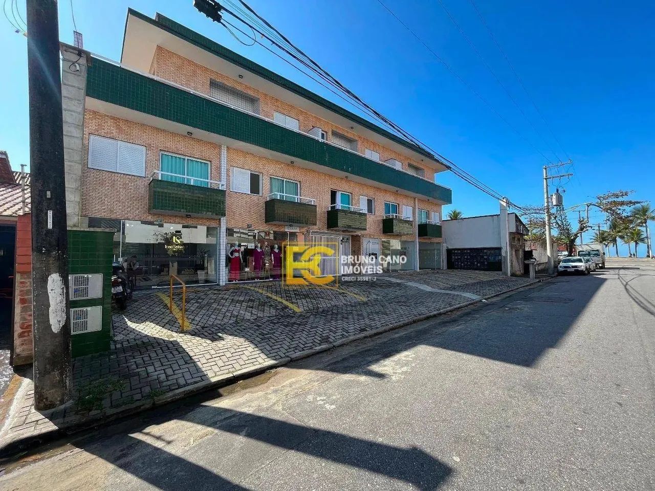 Apartamento à 30m Do mar para alugar por R$ 1.280/mês - Centro - Peruíbe/SP