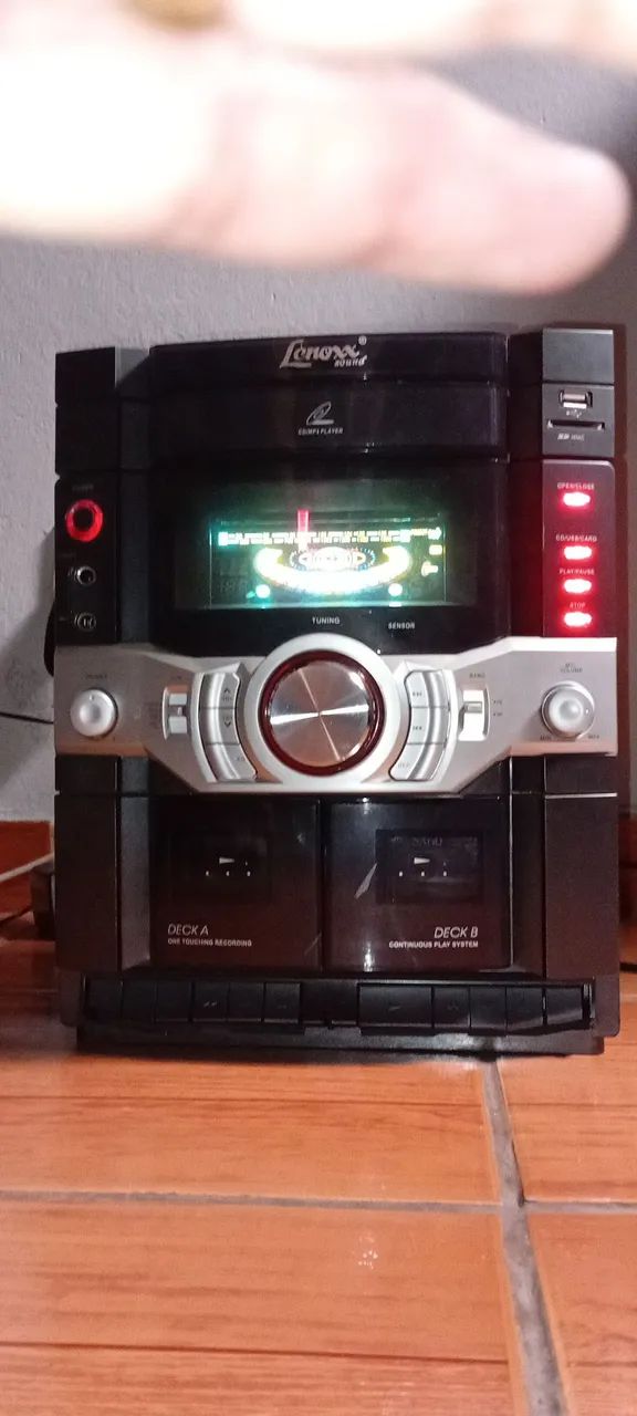 Mini System Lenoxx Sound  sem as caixas - Foto 3