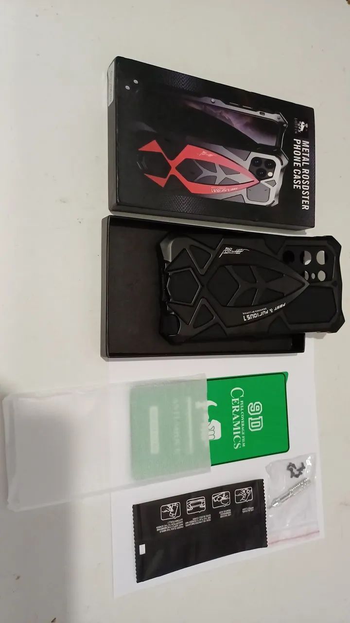 Celular Samsung S25 ULTRA.Kit case metal  protecão total