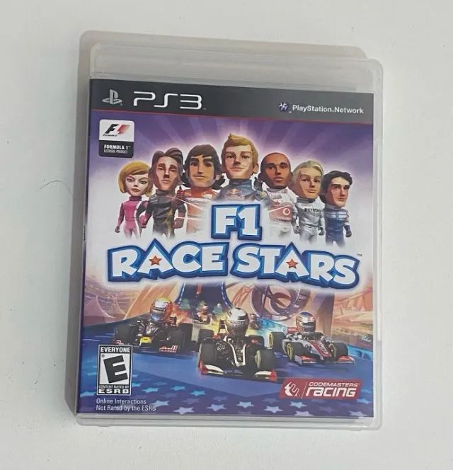 F1 Race Stars PS3 Jogo Mídia Física