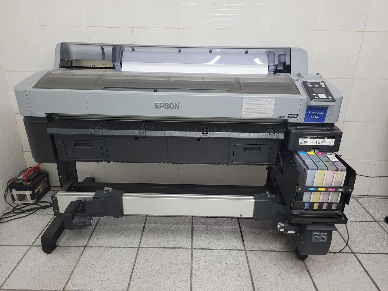 Impressora Epson SureColor F6370 + Prensa para sublimação total - Foto 5