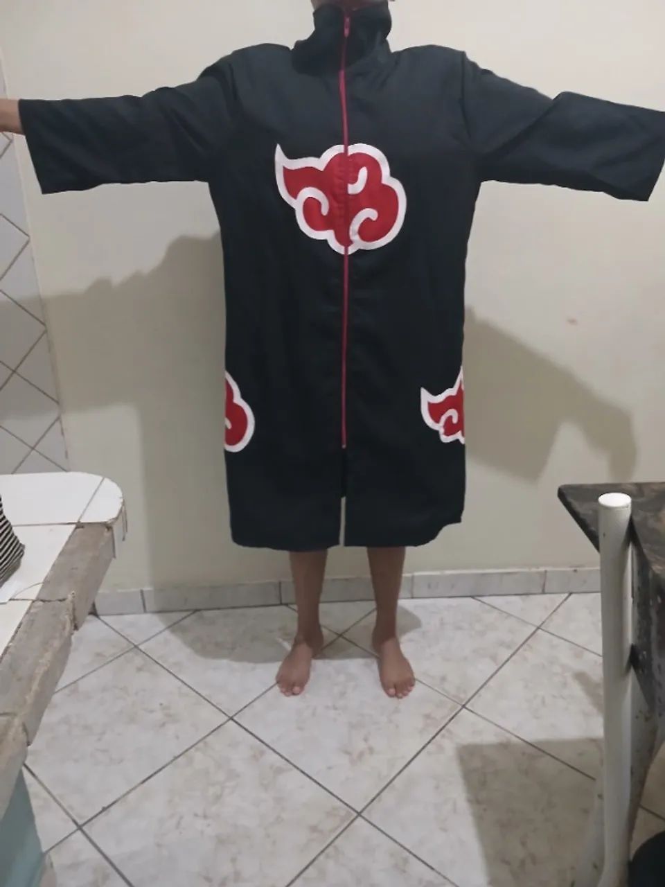 Manto da Akatsuki. Novo 