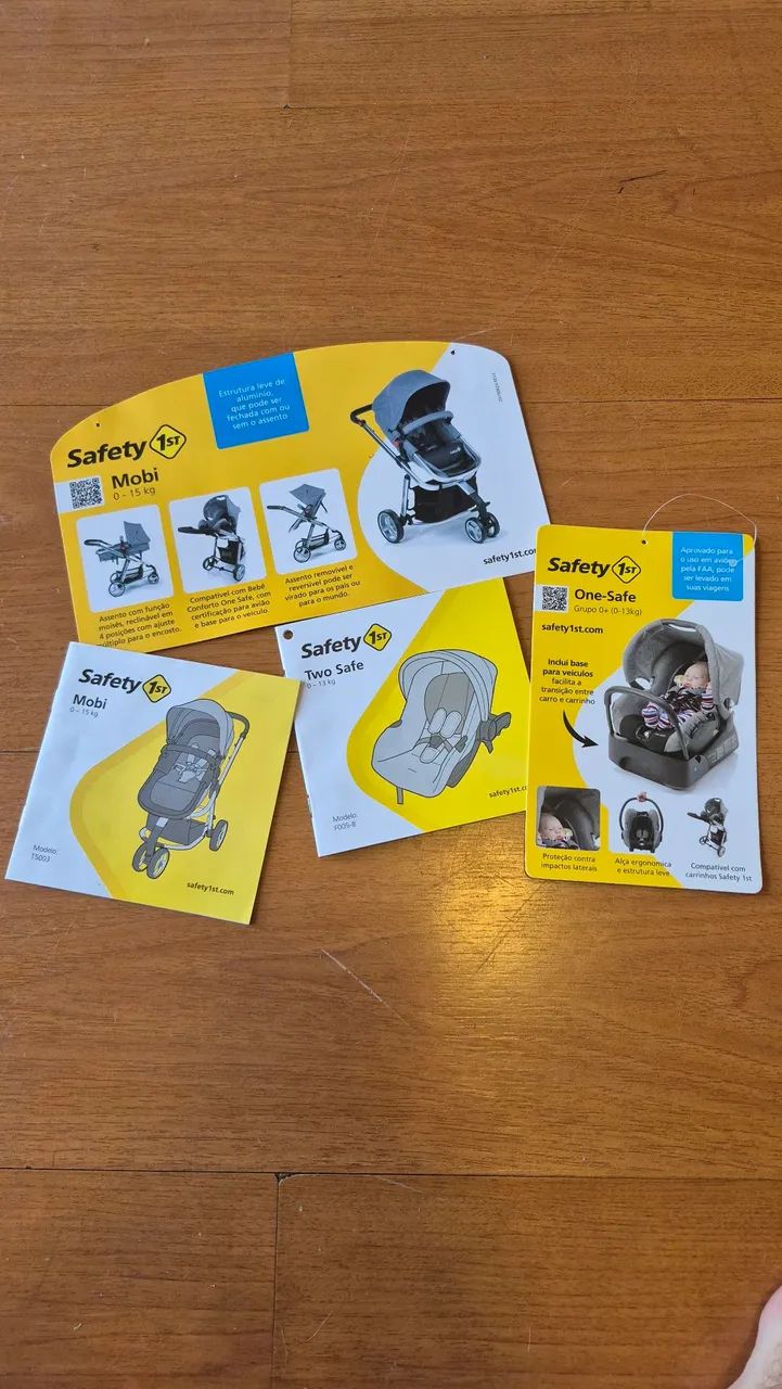 Carrinho de Bebê Safety 1st 3 em 1 - Entrego na sua casa - Foto 4