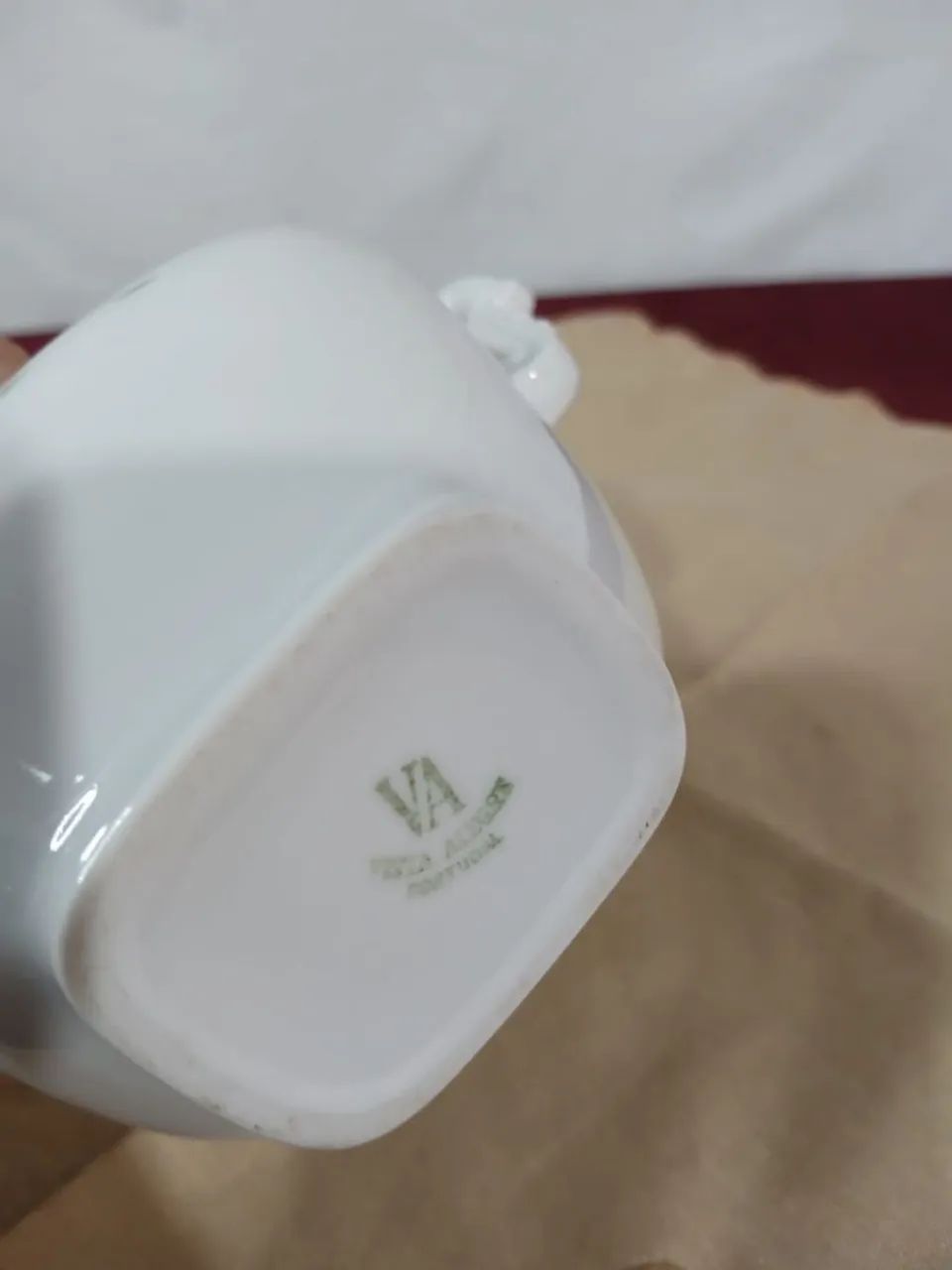  AçucareiroPorcelana Vista Alegre Portugal vintage - Foto 2