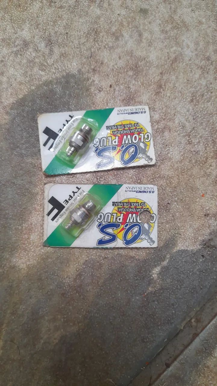 Vela de Ignição OS Glow Plug Tipo F - Novas