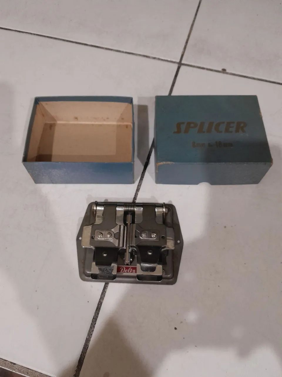 Coladeira Editor Filmes 8mm e 16 mm Splicer Deltz No Estado Leia Descrição 