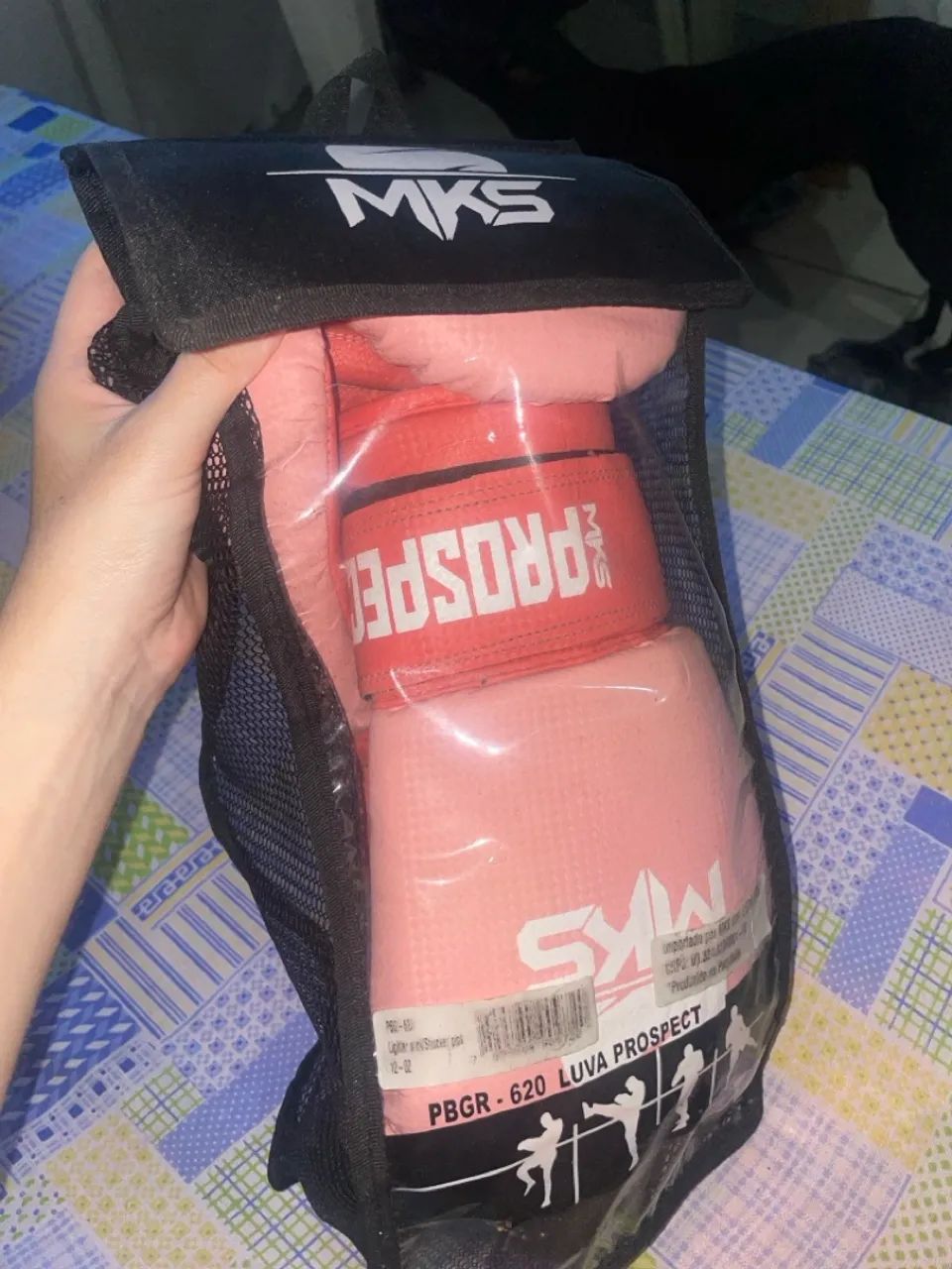 Luvas de Boxe MKS - Rosa - Foto 2