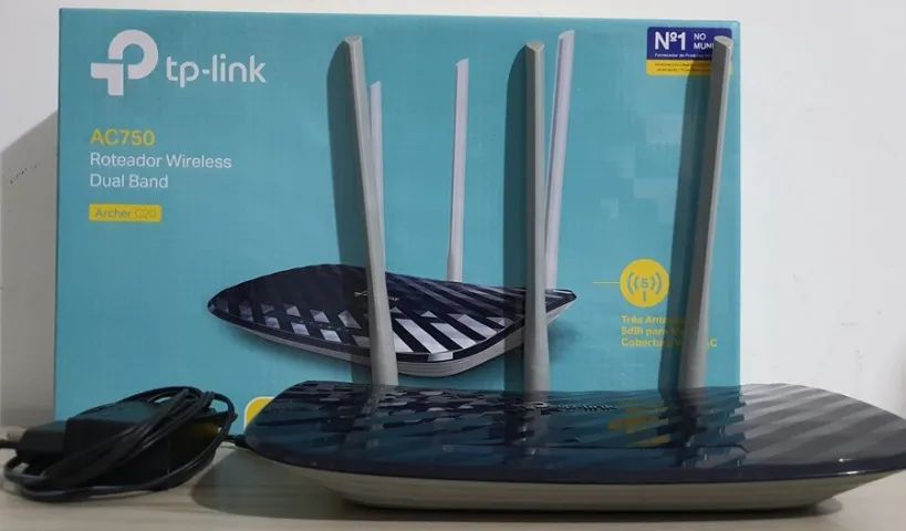 Roteador TP-Link AC750 Dual Band - Usado e Funcionando