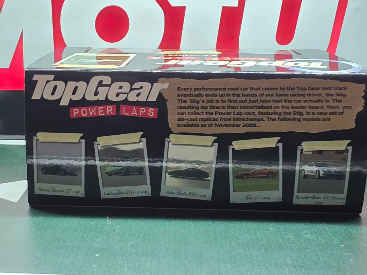 Miniatura 1:43 porsche gt3 rs top gear com boneco - Foto 4