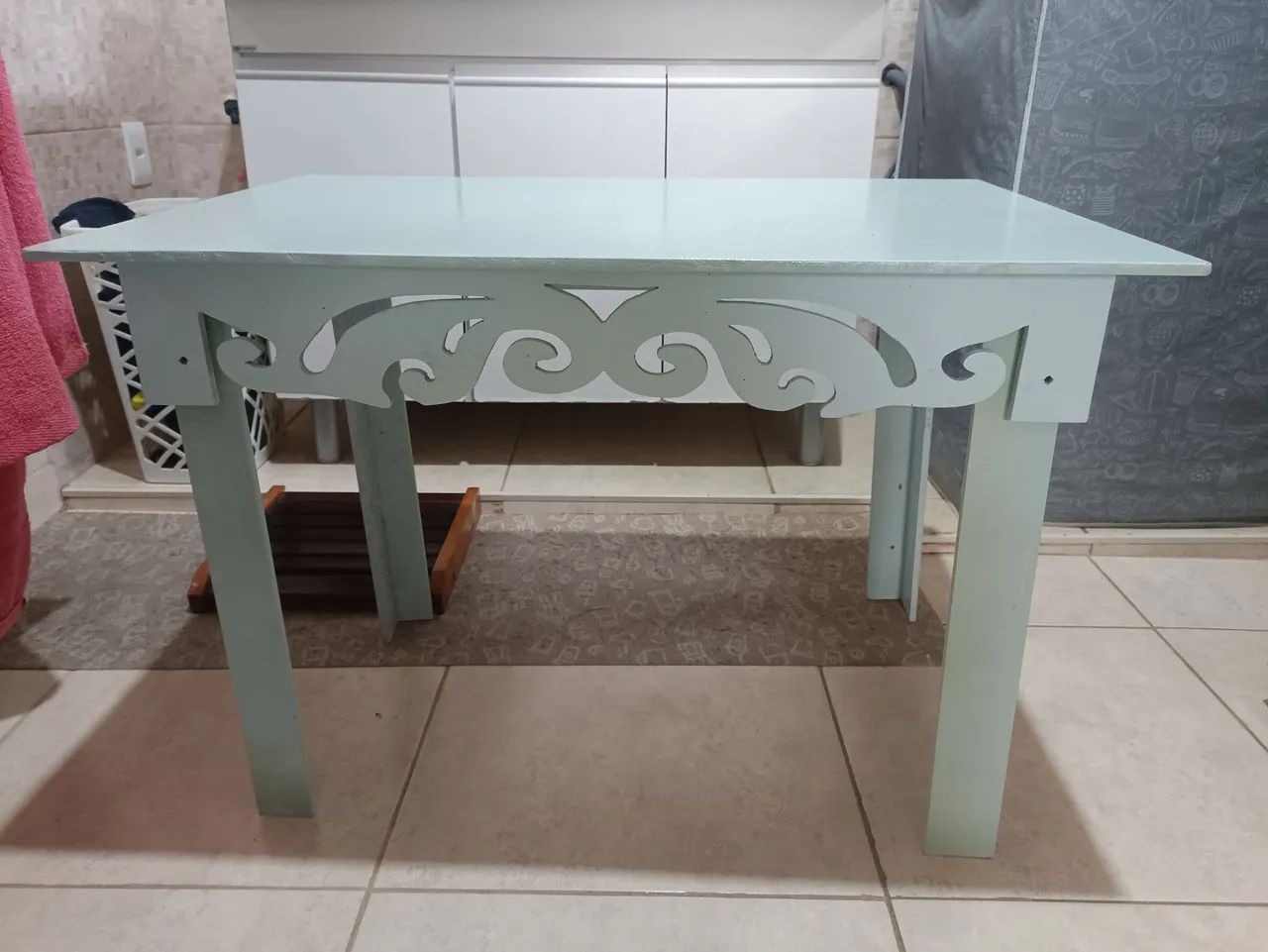 MESA MDF AZUL  - Foto 3