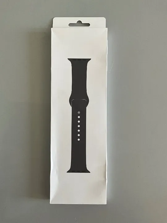 Pulseira Apple Watch Original Lacrada - M/L - Cinza