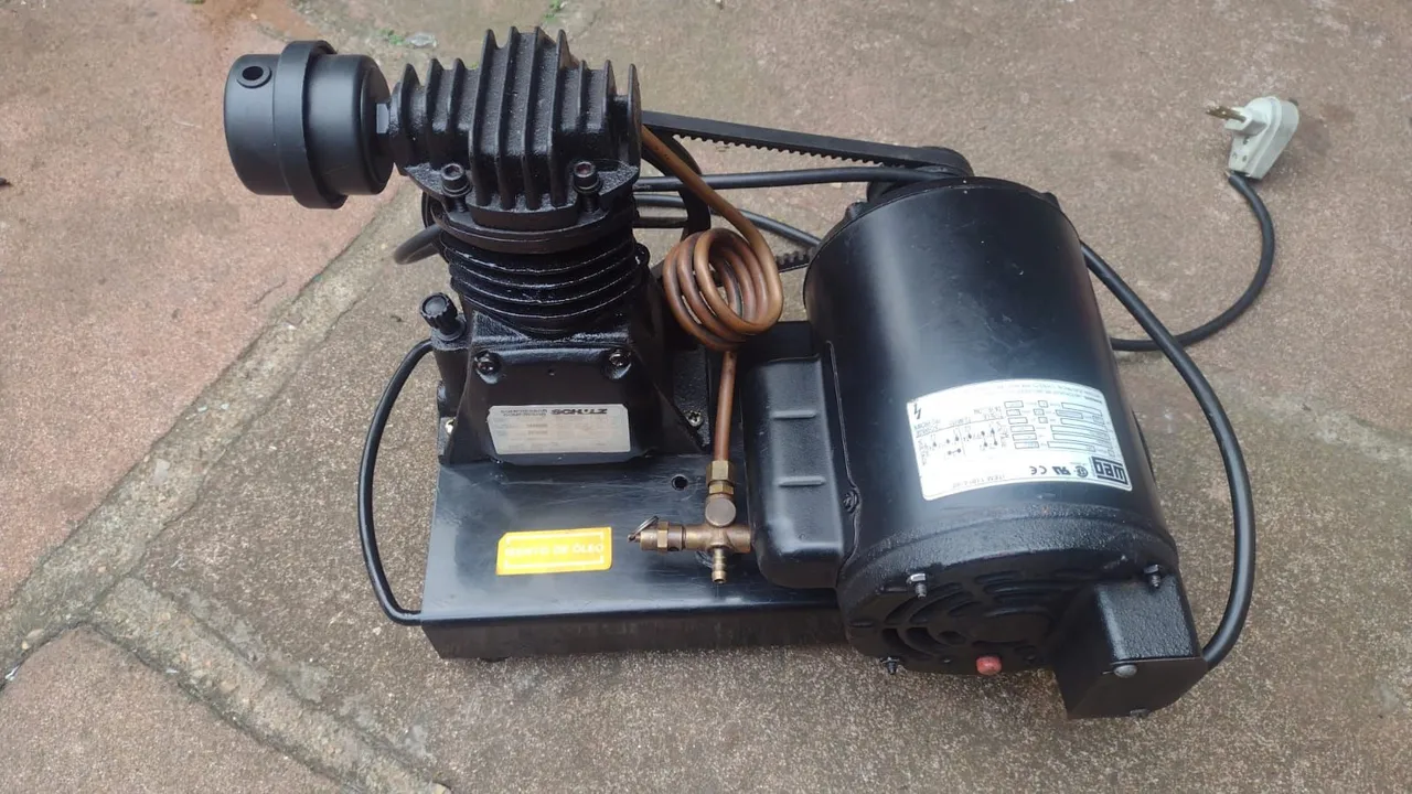 Compressores Novos, baixa e alta rotação, marca Shulz. Leia o Anúncio