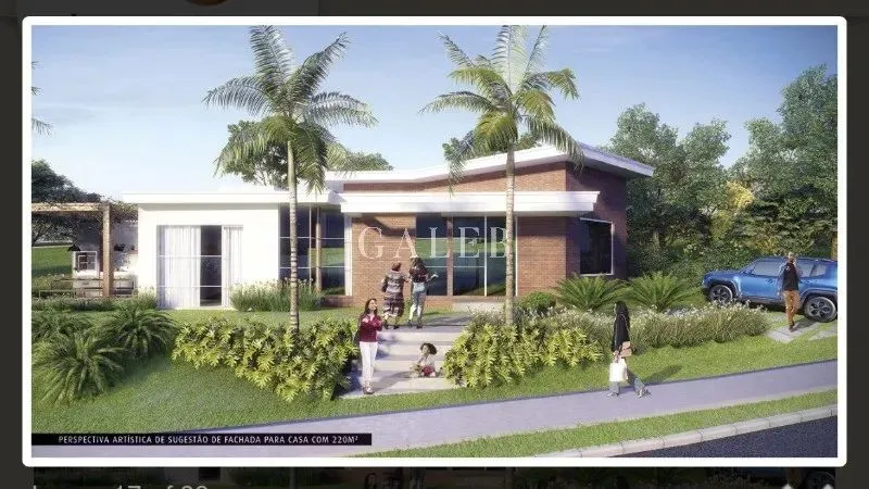 Terreno à venda em Atibaia-SP, no Condomínio Elementum, com 368,00 m² de área!