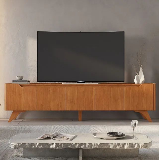 Rack Atenas 2,20m_100% MDF  Pronta Entrega!! - Foto 4