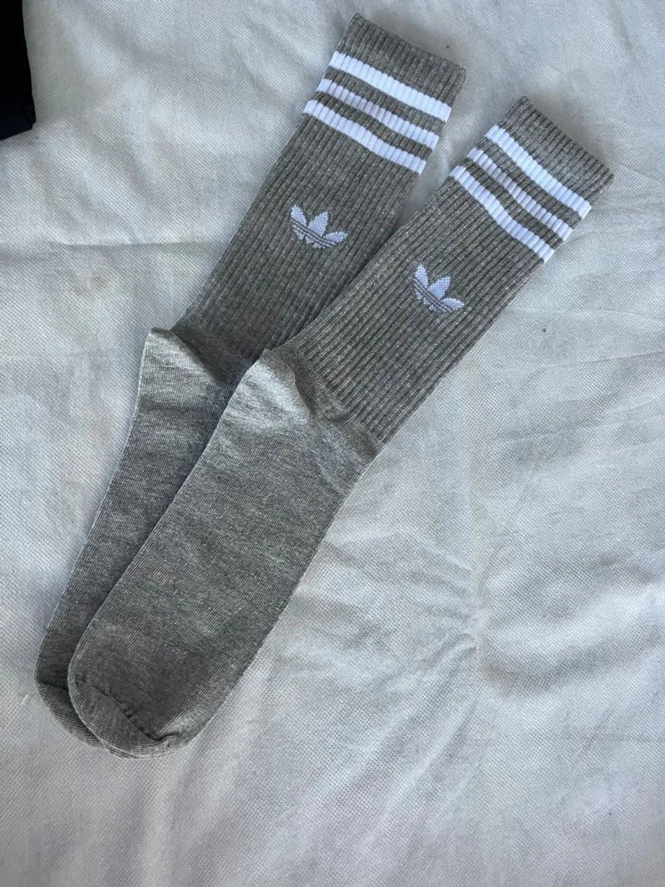 Meias Adidas Três Listras Hich Crew Originais  - Foto 2