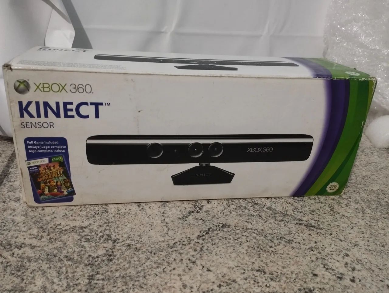 Xbox 360 Knect original com caixa e fonte. 