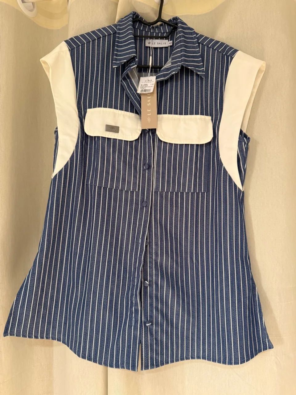 Camisa regata listrada da Le Salis  - Foto 3